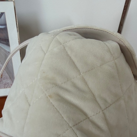 Juicy Couture Cream Quilted Backpack - Picture 10 of 16